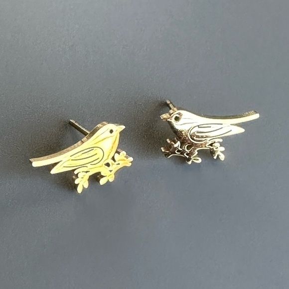 Stainless Steel Bird Studs. - Picture 10 of 10